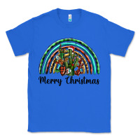 True Royal merry christmas cactus rainbow Classic Tee - BarkalooDesign