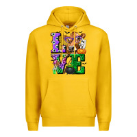 Lemon love cow halloween tbw Premium Hoodie - texasbilliewilder