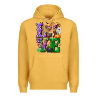 Mustard love cow halloween tbw Premium Hoodie - texasbilliewilder