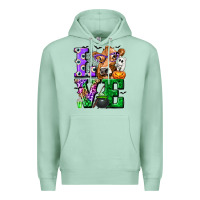 Seafoam love cow halloween tbw Premium Hoodie - texasbilliewilder