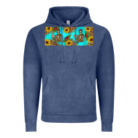 Vintage Denim skeleton coffee and coffee plants 11 oz Vintage Hoodie - Artiststas