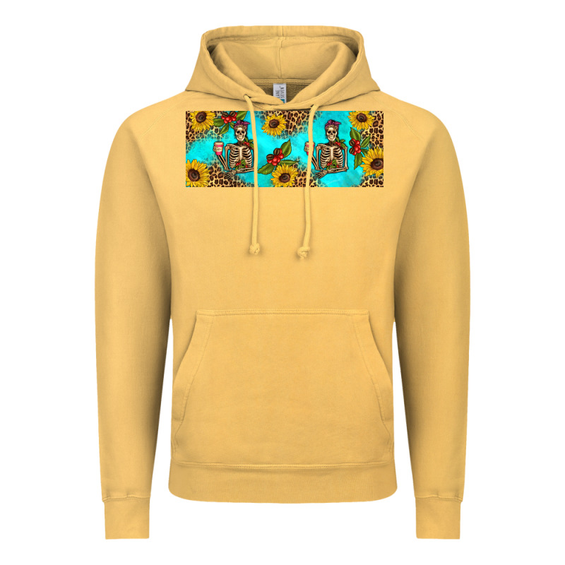 Skeleton Coffee And Coffee Plants 11 Oz Vintage Hoodie by Artiststas | Teevron