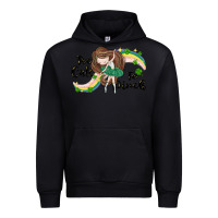 Black St. Patrick' Too cute to pinch Urban Hoodie - CowGirlArtShop