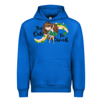 Cobalt St. Patrick' Too cute to pinch Urban Hoodie - CowGirlArtShop