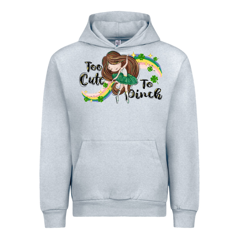 St. Patrick' Too Cute To Pinch Urban Hoodie by CowGirlArtShop | Teevron