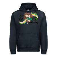 Navy St. Patrick' Too cute to pinch Urban Hoodie - CowGirlArtShop
