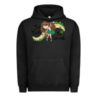 Pigment Black St. Patrick' Too cute to pinch Urban Hoodie - CowGirlArtShop