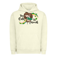 Pigment Pistachio St. Patrick' Too cute to pinch Urban Hoodie - CowGirlArtShop