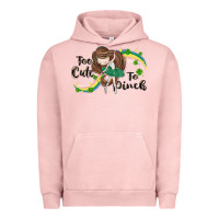 Pigment Salmon St. Patrick' Too cute to pinch Urban Hoodie - CowGirlArtShop