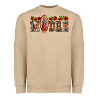 Mushroom madre lady of guadelupe Heavyweight Sweatshirt - BarkalooDesign