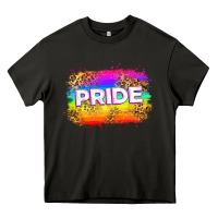 Asphalt pride flag Heavy Core Tee - Zillion Design Studio