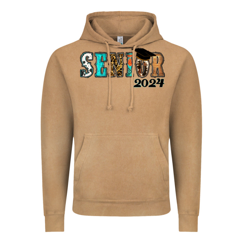 Western Senior 2024 Vintage Hoodie by RanaPortraitStore | Teevron