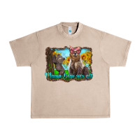 French Oak mama bear sees all with sunflowers Urban Heavy Tee - Artiststas
