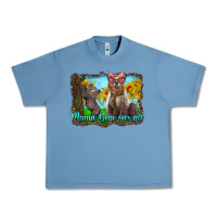 Pebble Blue mama bear sees all with sunflowers Urban Heavy Tee - Artiststas