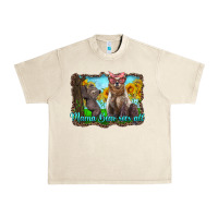 Sandshell mama bear sees all with sunflowers Urban Heavy Tee - Artiststas