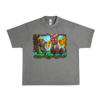 Mama Bear Sees All With Sunflowers Urban Heavy Tee | Teevron