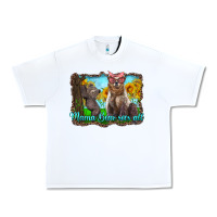 White mama bear sees all with sunflowers Urban Heavy Tee - Artiststas