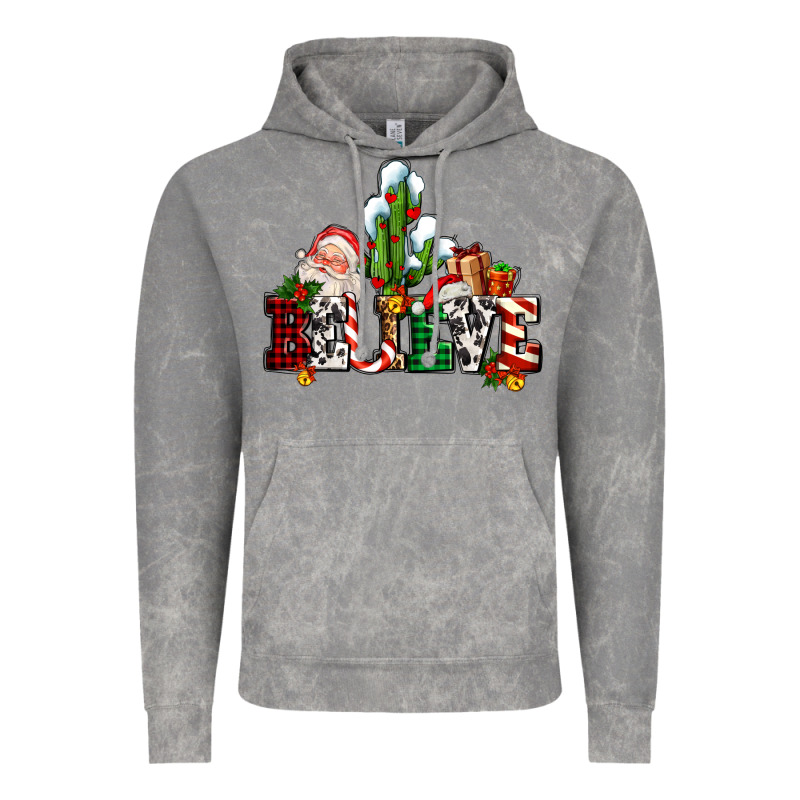 Believe Christmas And Santa Vintage Hoodie by AdoDesignShop | Teevron