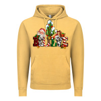 Vintage Mustard believe christmas and santa Vintage Hoodie - AdoDesignShop