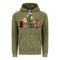 Vintage Olive believe christmas and santa Vintage Hoodie - AdoDesignShop