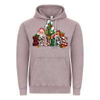 Vintage Zinc believe christmas and santa Vintage Hoodie - AdoDesignShop