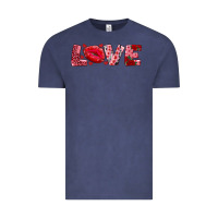 Love With Kiss Vintage Tee | Teevron