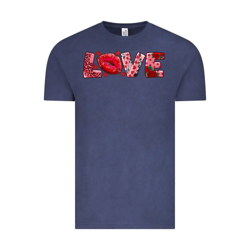 Love With Kiss Vintage Tee by AdoDesignShop | Teevron