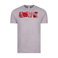 Vintage Zinc love with kiss Vintage Tee - AdoDesignShop