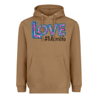 Toasted Coconut Love Mom Life Heavyweight Hoodie - Bettercallsaul