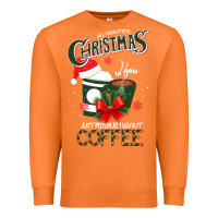 Carrot All I Want For Christmas Is You Just Kidding I Want Coffee Premium Sweatshirt - Bettercallsaul