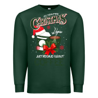 Sports Green All I Want For Christmas Is You Just Kidding I Want Coffee Premium Sweatshirt - Bettercallsaul