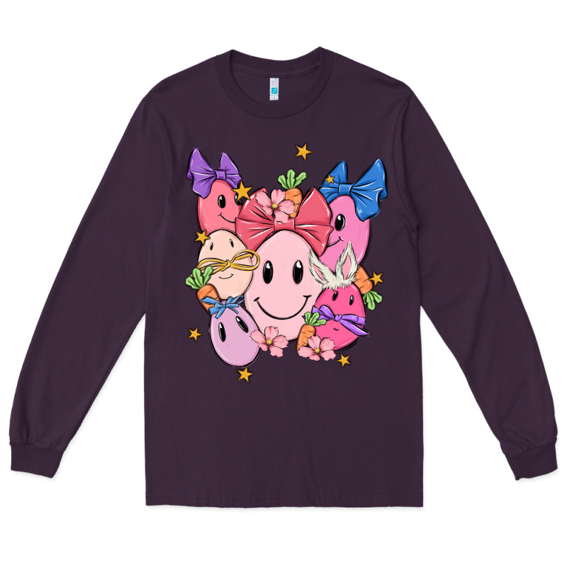 Soft Pink Easter Long Sleeve Tee by MaliasSmallBusiness | Teevron