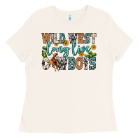 Bone wild west long live cowboys Ladies Tee - Zillion Design Studio