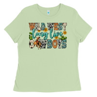 Matcha wild west long live cowboys Ladies Tee - Zillion Design Studio