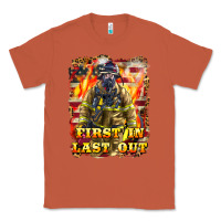 Copper First In last Out Firefighter Classic Tee - LillyAllenDesigns