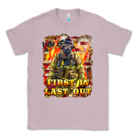 Lilac First In last Out Firefighter Classic Tee - LillyAllenDesigns