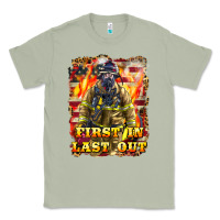 Matcha First In last Out Firefighter Classic Tee - LillyAllenDesigns