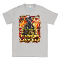 Moon Dust First In last Out Firefighter Classic Tee - LillyAllenDesigns