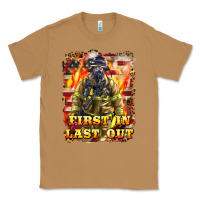 Toasted Coconut First In last Out Firefighter Classic Tee - LillyAllenDesigns