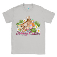 Moon Dust easter bunny with carrots and daisy Classic Tee - AdoDesignShop