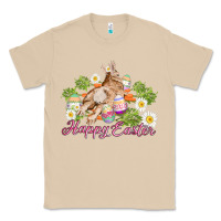 Mushroom easter bunny with carrots and daisy Classic Tee - AdoDesignShop