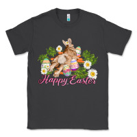 Smoke easter bunny with carrots and daisy Classic Tee - AdoDesignShop