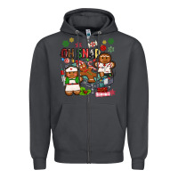 Smoke oh snap christmas Zipper Hoodie - MaliasSmallBusiness
