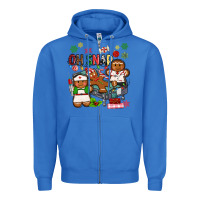 True Royal oh snap christmas Zipper Hoodie - MaliasSmallBusiness