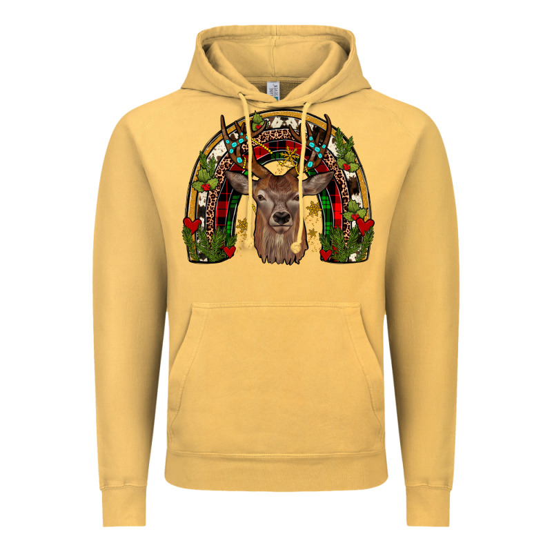 Deer Rainbow Vintage Hoodie by JahusDesignShop | Teevron