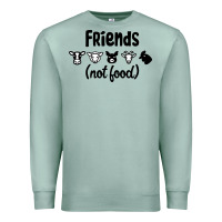 Seafoam Friends not Food Premium Sweatshirt - Bettercallsaul