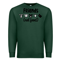 Sports Green Friends not Food Premium Sweatshirt - Bettercallsaul
