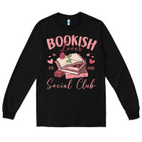 Black bookish lover social club Long Sleeve Tee - MaliasSmallBusiness