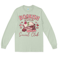 Matcha bookish lover social club Long Sleeve Tee - MaliasSmallBusiness