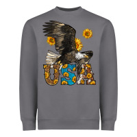 Storm Western Usa Eagle Heavyweight Sweatshirt - LillyAllenDesigns